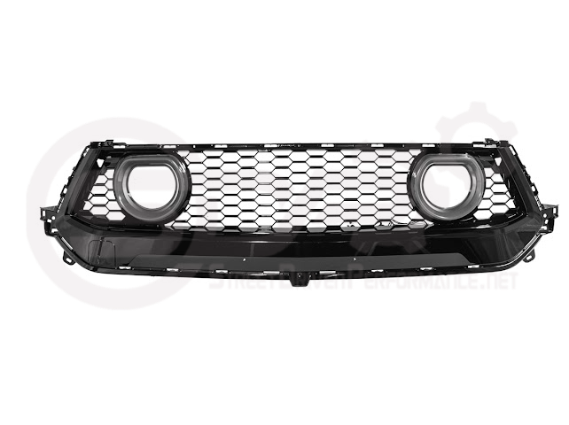 2024-UP FORD MUSTANG ECOBOOST & GT | GTV STYLE FRONT UPPER GRILLE LED AIR INTAKES